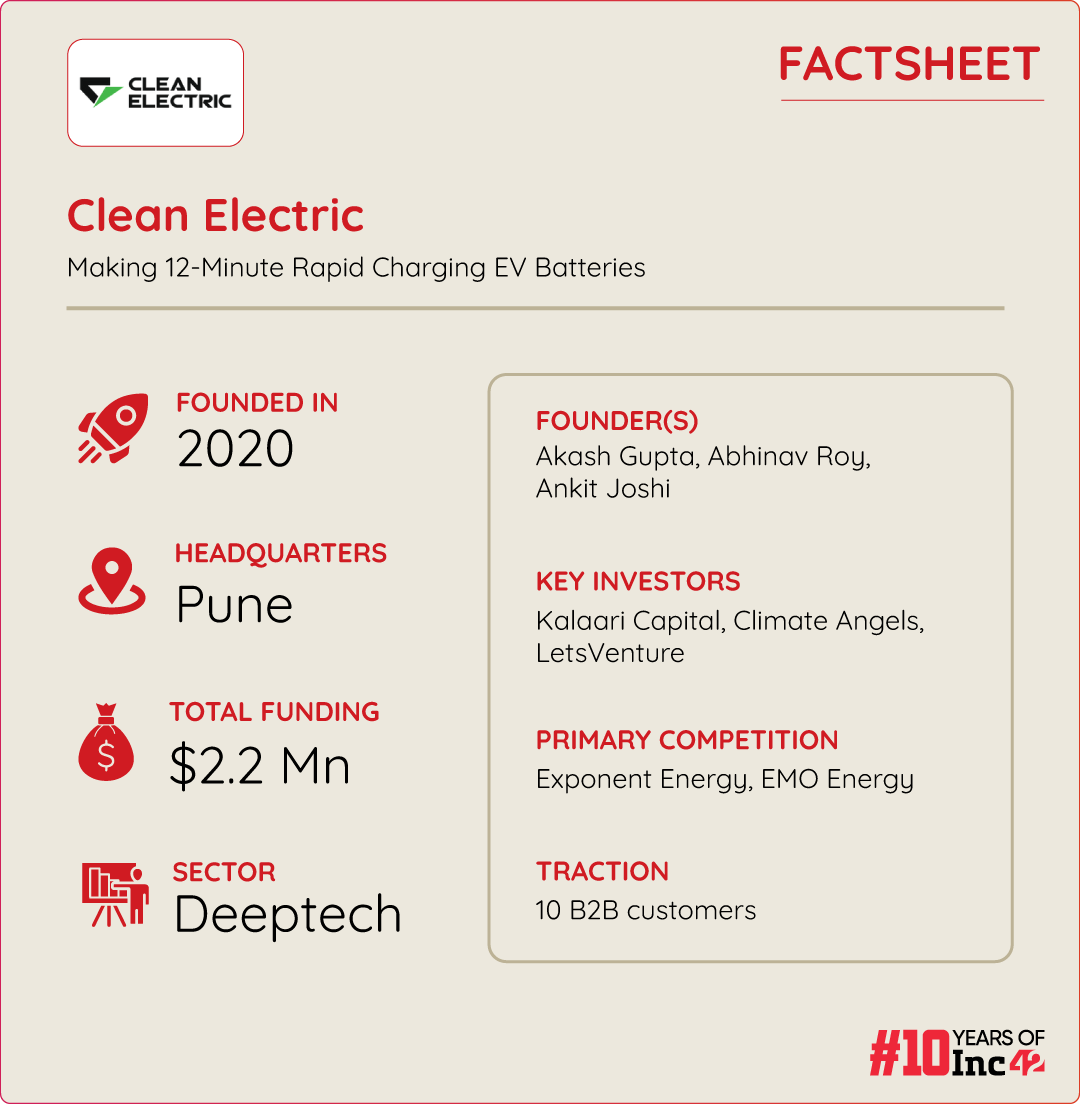 Clean electric factsheet