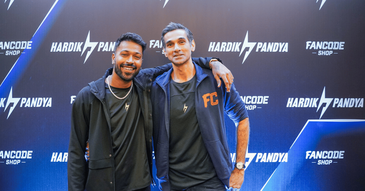 Cricketer Hardik Pandya Joins Hands With FanCode Shop To Roll Out His Sportswear Brand