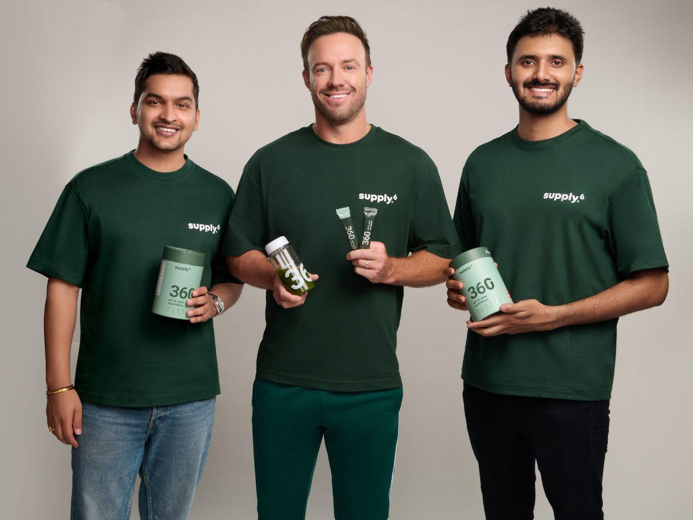 Supplement Startup Supply6 Ropes In AB de Villiers As Investor