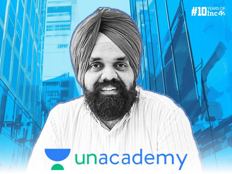 Exclusive: Unacademy COO Jagnoor Singh Quits, Gaurav Munjal & Sumit Jain To Take Charge