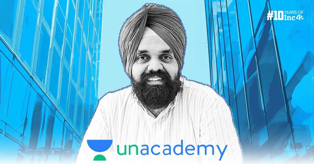 Exclusive: Unacademy COO Jagnoor Singh Quits, Gaurav Munjal & Sumit Jain To Take Charge