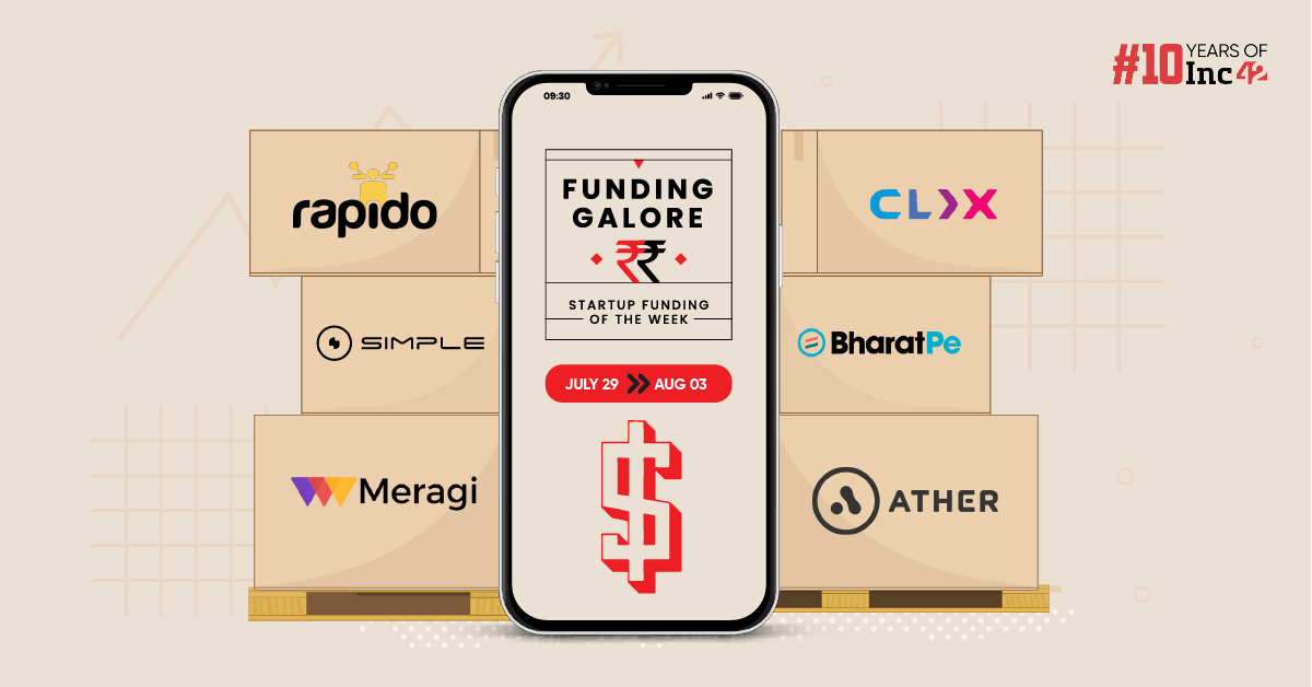 From Rapido To BharatPe- Indian Startups Raised $222 Mn This Week