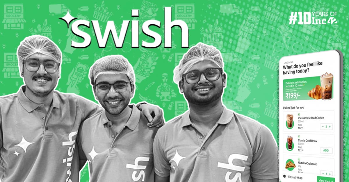 How Swish Plans To Come Out Of The 10-Minute Food Delivery Gallows Alive