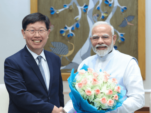 PM Modi Meets Foxconn Chief, Discuss India Investment Plans