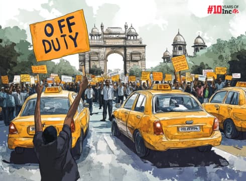 Auto Taxi Drivers Strike