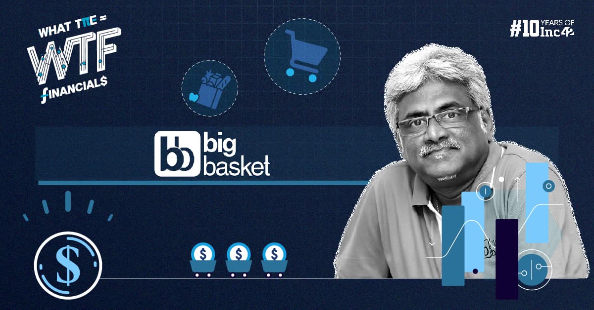 BigBasket FY24: B2C Arm’s Loss Narrows 17% To INR 1,267 Cr, Revenue Grows 6%