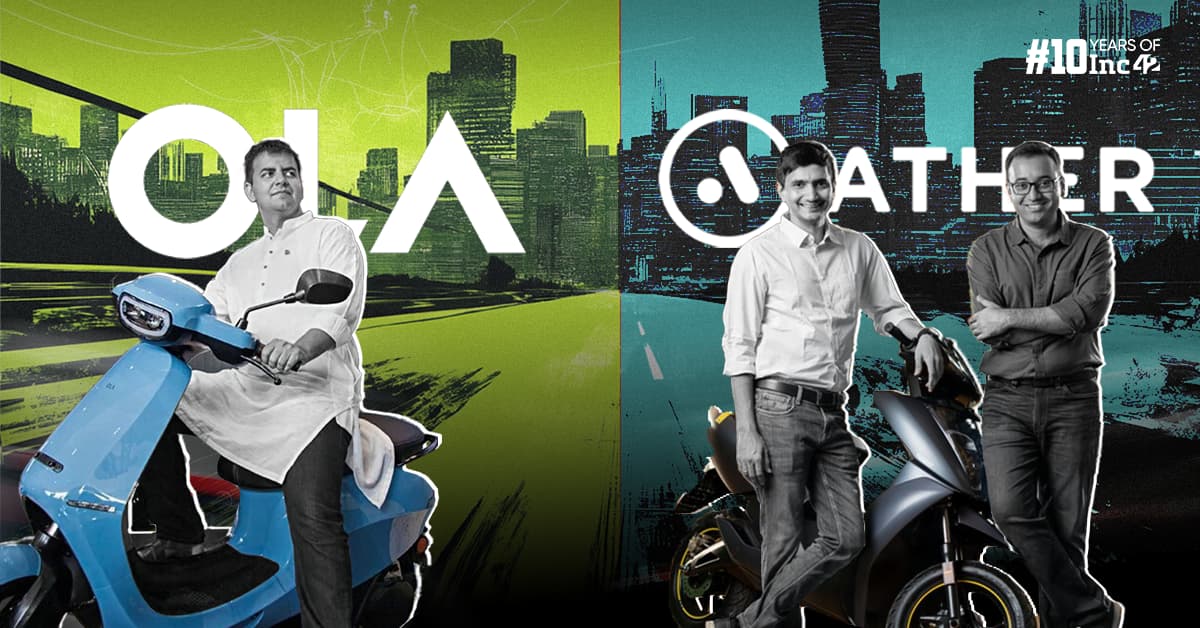 Ather Energy Vs Ola Electric: A Battle Of Business Models And Positioning