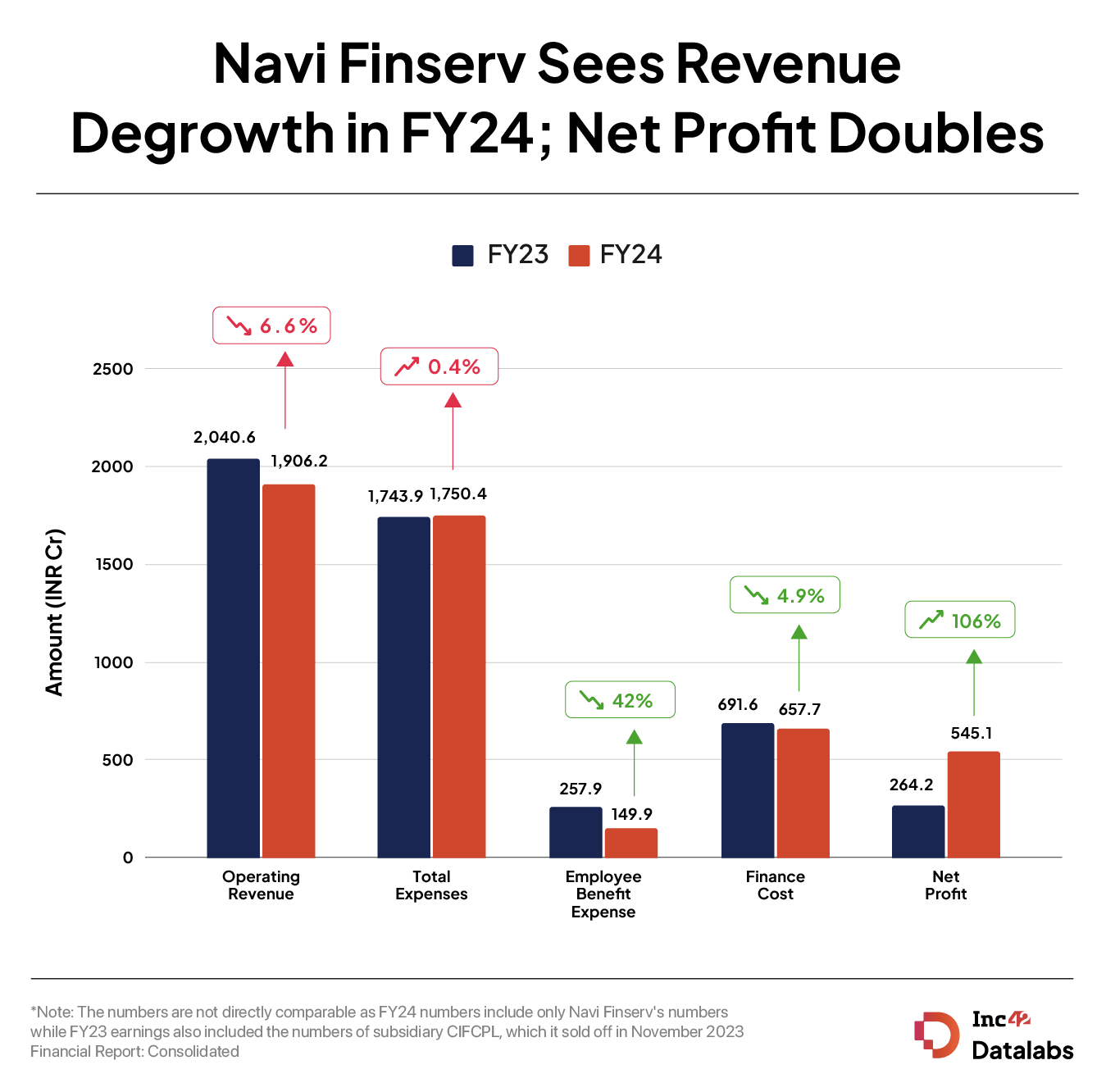 navi finserve fy24