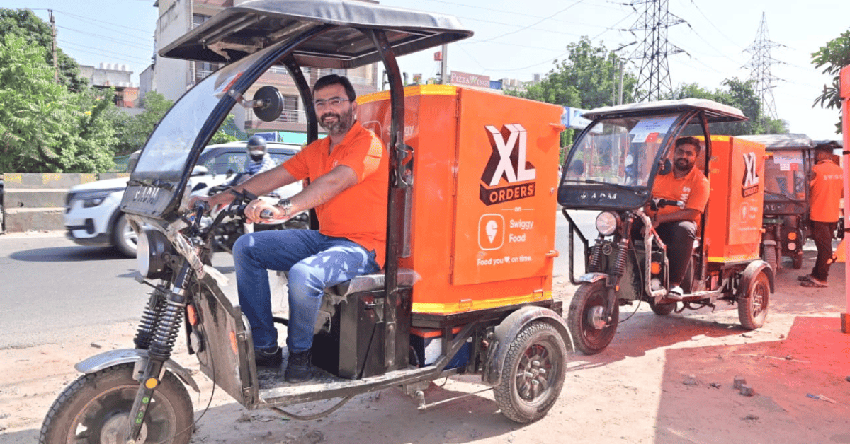 Now, Swiggy Rolls Out Electric Fleet For Larger Orders In Gurugram