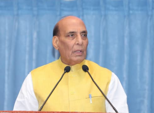 Innovate To Disrupt Defence Sector: Rajnath Singh To Founders