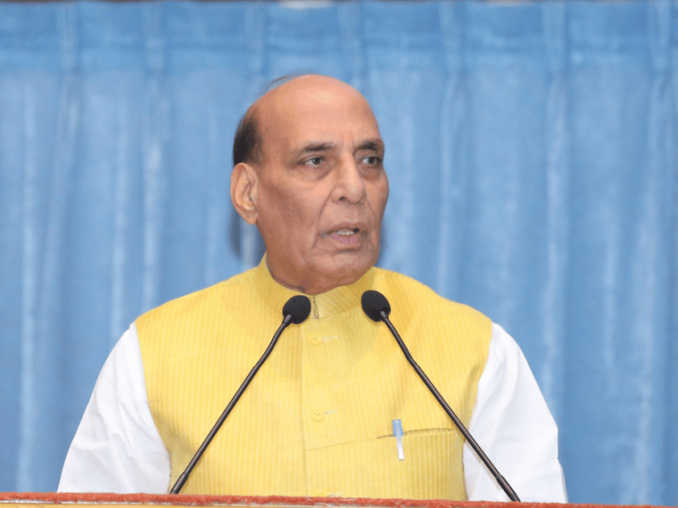 Innovate To Disrupt Defence Sector: Rajnath Singh To Founders