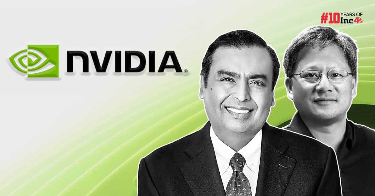 NVIDIA Partners Reliance To Build AI Infrastructure In India