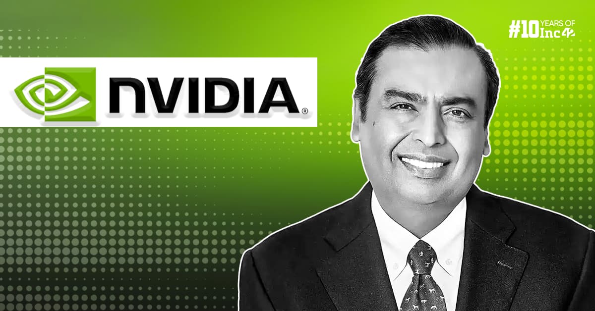 We Are At Doorsteps Of Intelligence Age: Mukesh Ambani At NVIDIA Summit