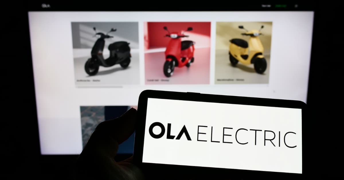 Ola Electric Share Price Dips Below Listing Price To All Time Low