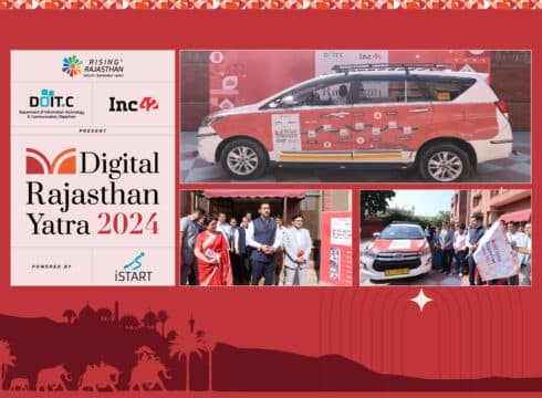 Col. Rajyavardhan Rathore Flags Off The Digital Rajasthan Yatra 2024 To Showcase Digital Change At The Grassroots Level