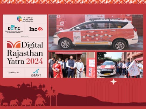 Col. Rajyavardhan Rathore Flags Off The Digital Rajasthan Yatra 2024 To Showcase Digital Change At The Grassroots Level