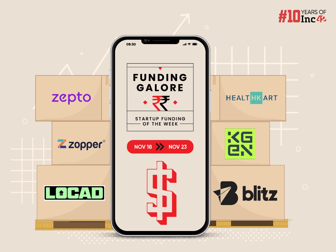 From Zepto To Healthkart - Indian Startups raised $585 Mn This Week