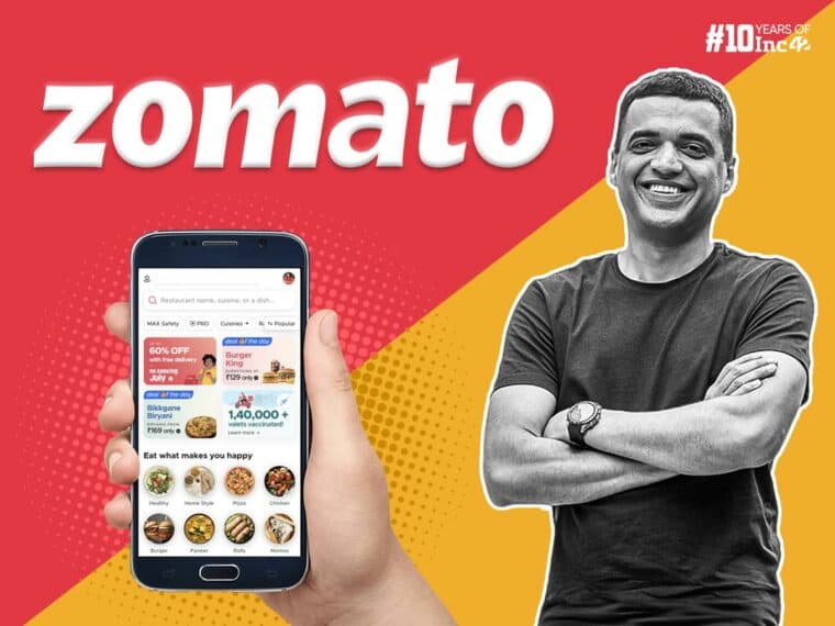 Zomato Raises INR 8,500 Cr Via QIP At An Issue Price Of INR 252.62