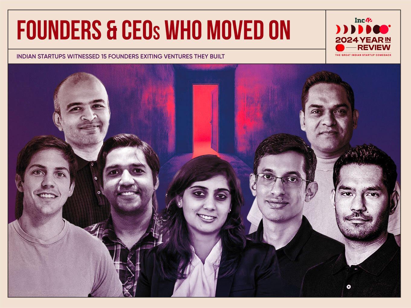 Startups Founders and CEOs who jumped ships this year