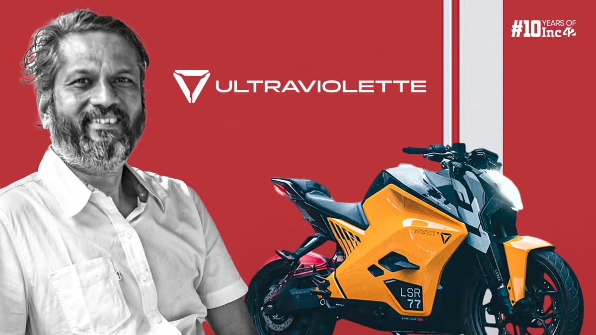 Exclusive: Ultraviolette Raises INR 130 Cr From Zoho, Others