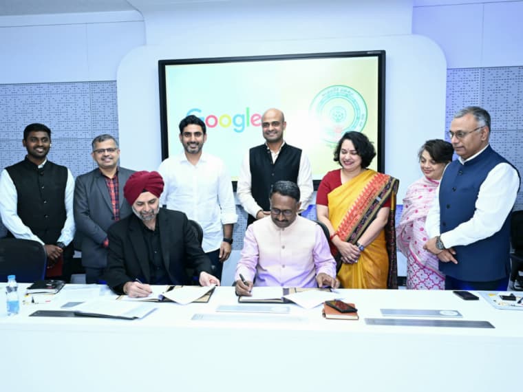 Google Joins Hands With Andhra Pradesh To Spur AI Adoption