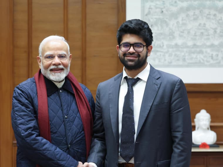 PM Modi Meets Perplexity AI CEO Aravind Srinivas