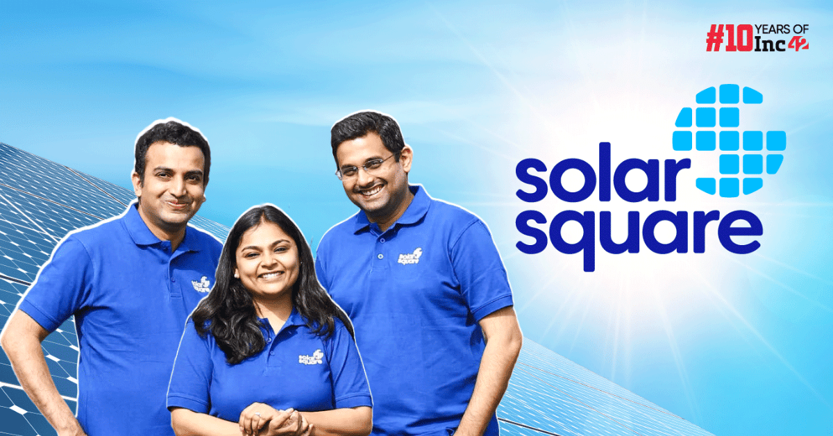 SolarSquare Raises $40 Mn To Spur Adoption Of Rooftop Solar Solutions