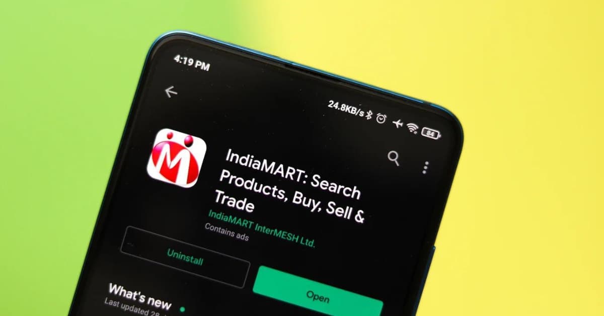 IndiaMART InterMESH Shares Hit Fresh 52-Week Low At INR 1,980.50