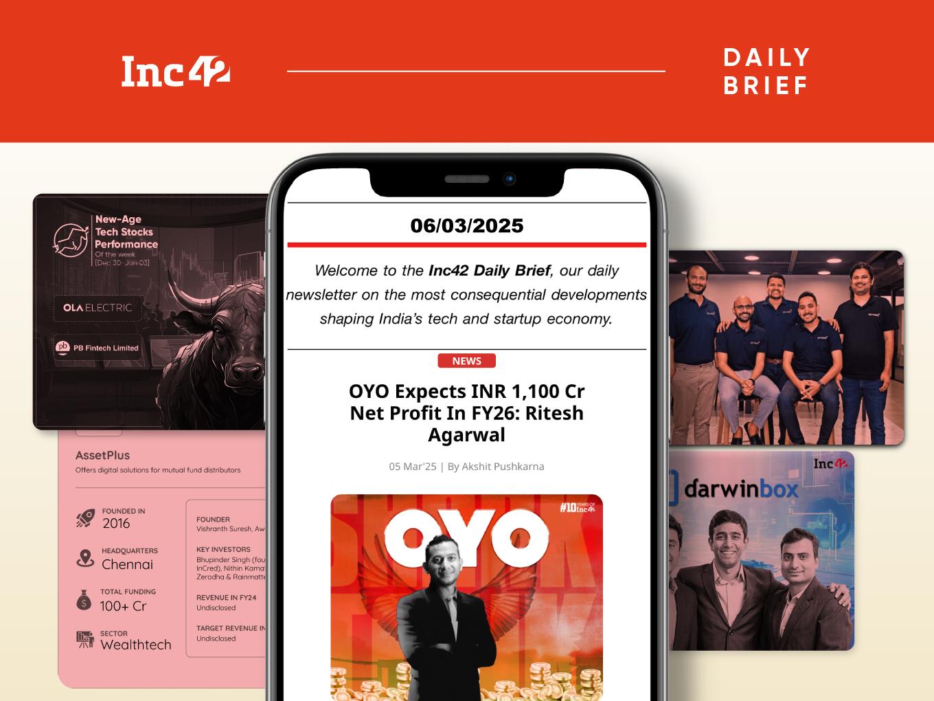 OYO’s FY26 Outlook, Darwinbox Bags $140 Mn & More