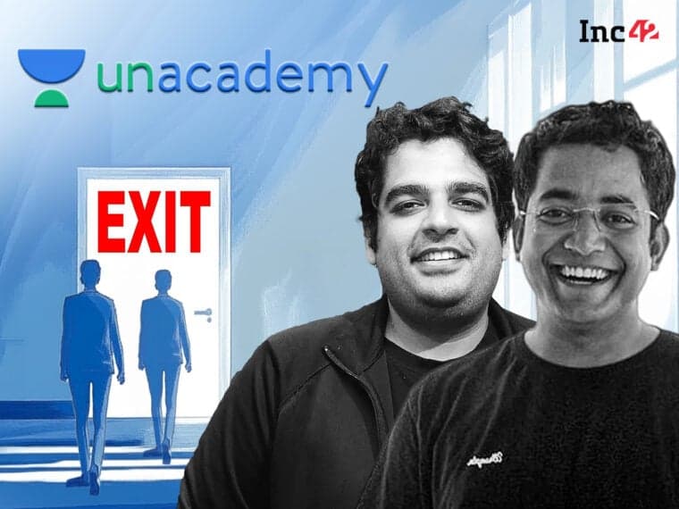 UnacadeAmy Cofounders Gaurav Munjal & Roman Saini To Exit: Report