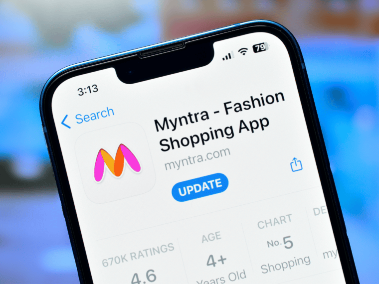 Myntra Gets INR 1,062 Cr From Singapore Parent