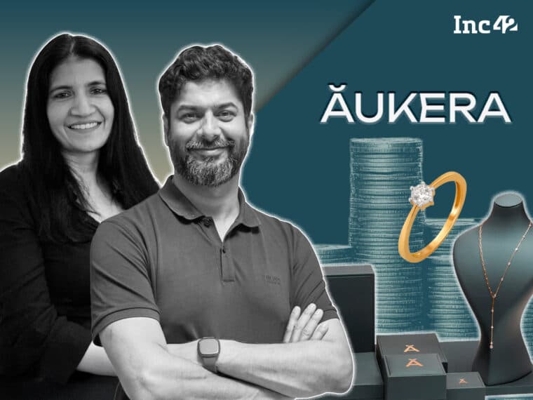 Lab grown diamond jewellery startup Aukera has raised $15 Mn (around 128 Cr) in a Series B funding round led by Peak XV