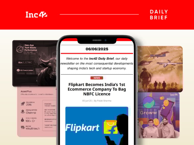 Flipkart's NBFC Licence, India’s Drone Tech Moment & More