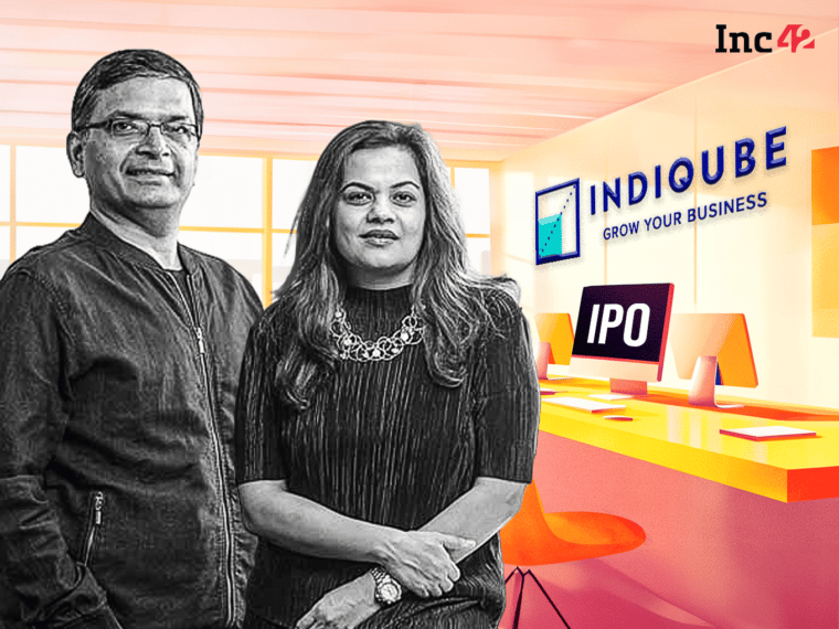 indiqube ipo debut