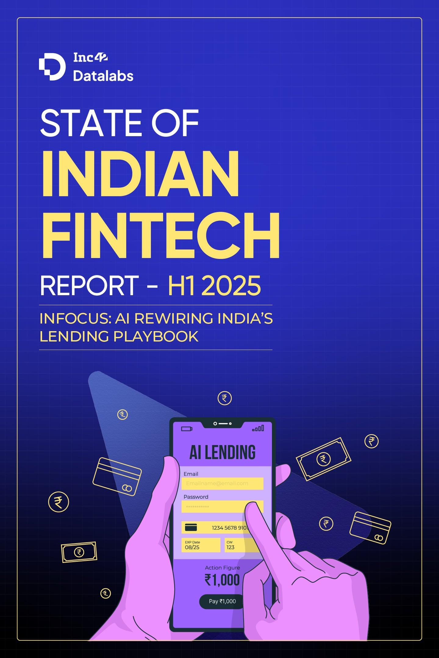 State Of Indian Fintech Report H1 2025, Infocus: AI Rewiring India’s Lending Playbook-logo