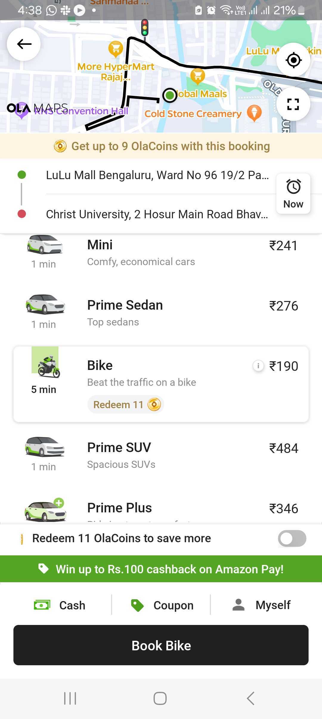 [Update] Ola Joins Uber, Rapido In Relaunching Bike Taxis In Bengaluru
