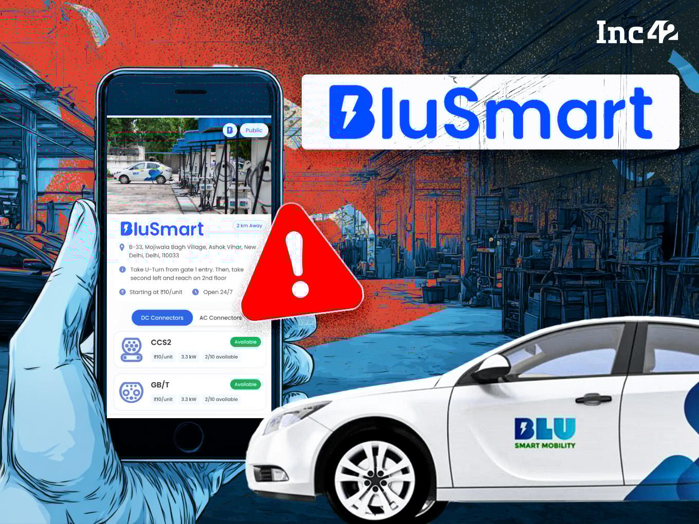 BluSmart’s Domain Listed For Sale