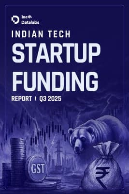 Indian Tech Startup Funding Report Q3 2025-logo