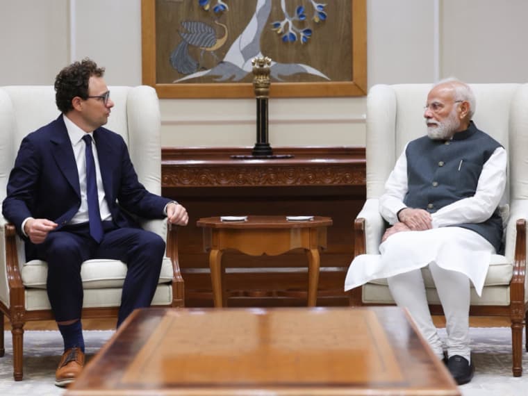 PM Modi Meets Anthropic CEO Dario Amodei