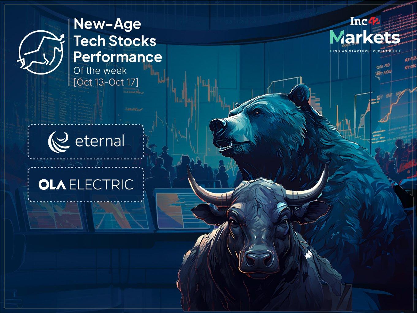 Ather, Ola Electric Gain Big In A Mixed Week For New-Age Tech Stocks