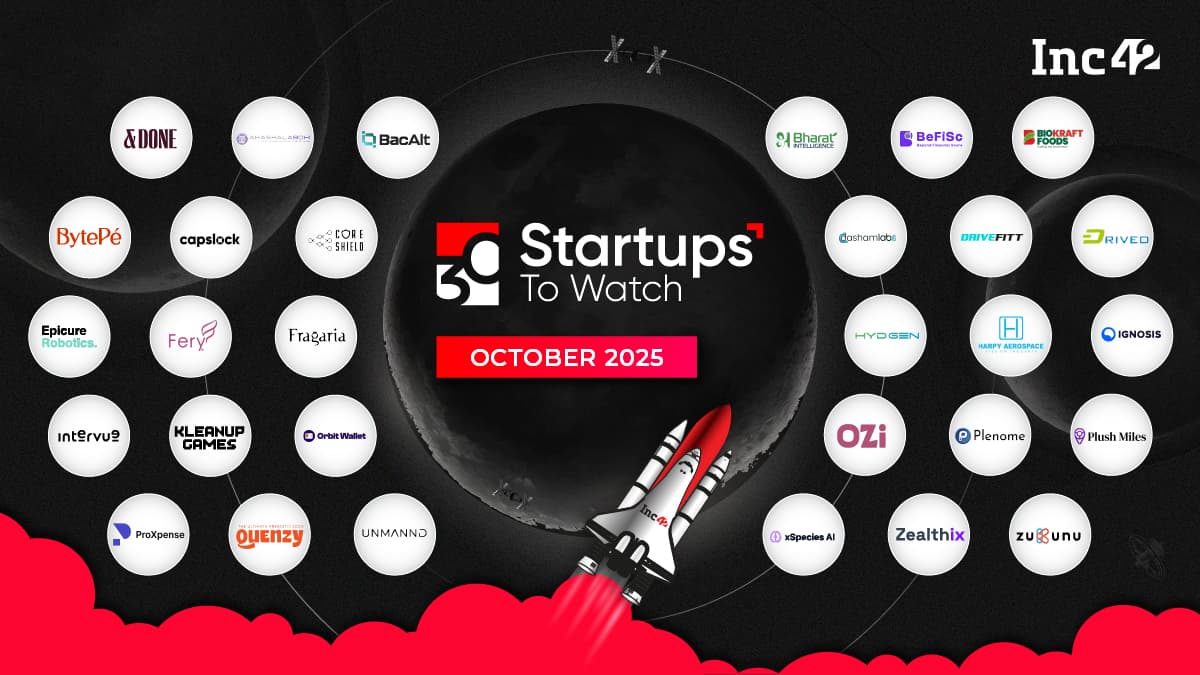 30 Startups To Watch: Startups That Caught Our Eye In October 2025
