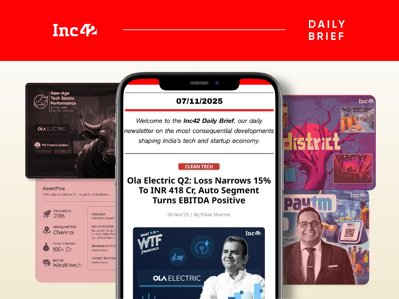 Ola Electric’s Loss Shrinks, District Groping In The Dark & More