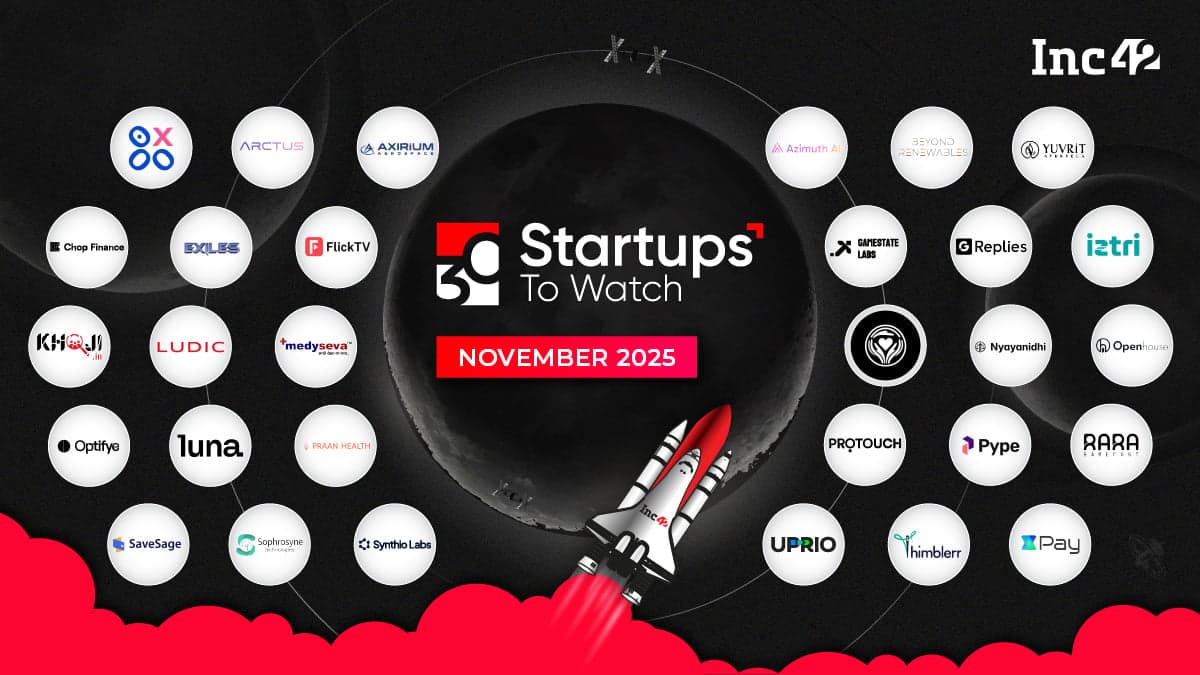 30 Startups To Watch: Startups That Caught Our Eye In November 2025