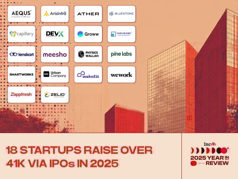 Market Scorecard: 18 Startups Raised INR 41K Cr Via IPOs In 2025