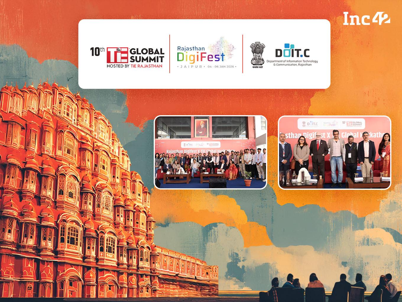Rajasthan DigiFest X TiE Global Hackathon Draws 700+ Participants From 12 States