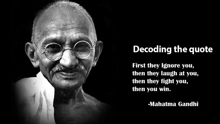 Decoding Mahatma Gandhi's Thoughts On Entrepreneurship