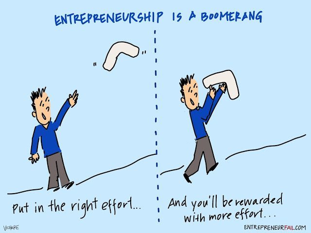#entrepreneurfail Boomerang
