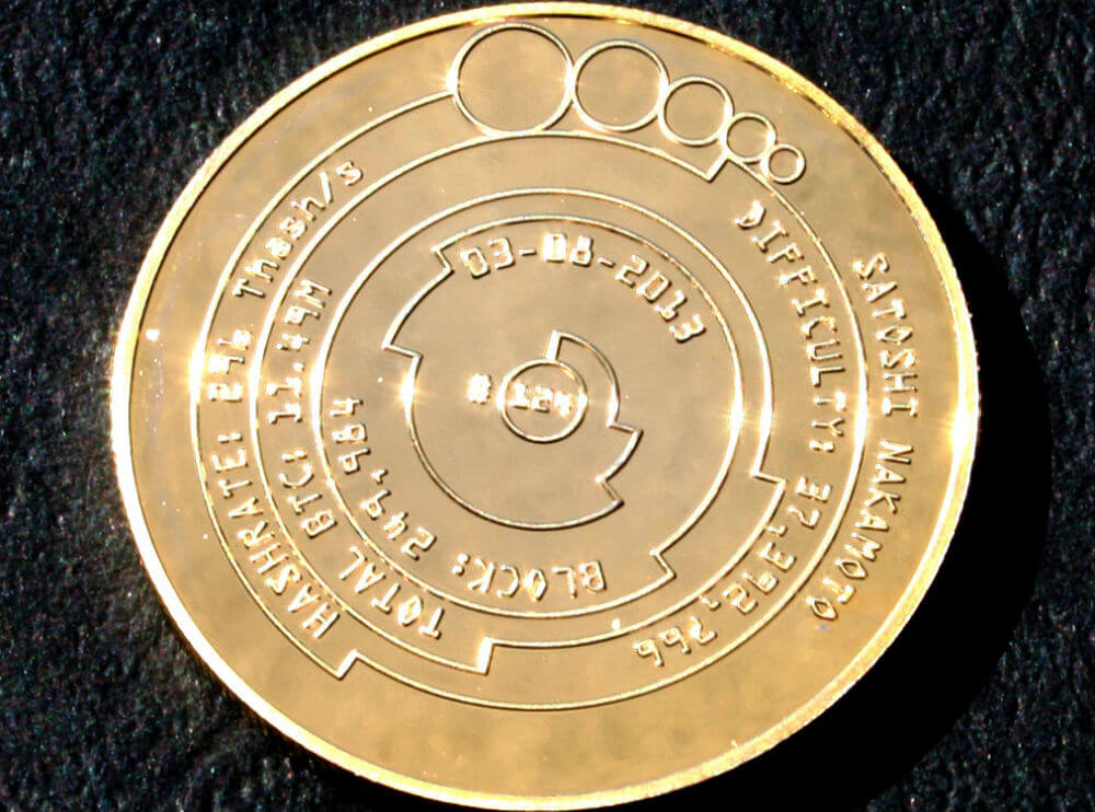Casascius, Titan physical bitcoins give numismatic identity