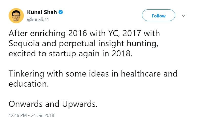 kunal shah-startup-entrepreneur