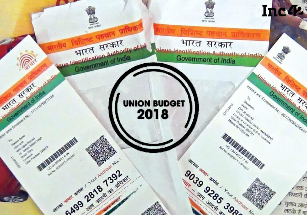budget 2018-aadhaar-enterprise-unique-identity